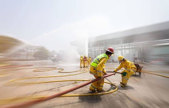 Ensuring the effectiveness of fire emergency procedures and personnel safety